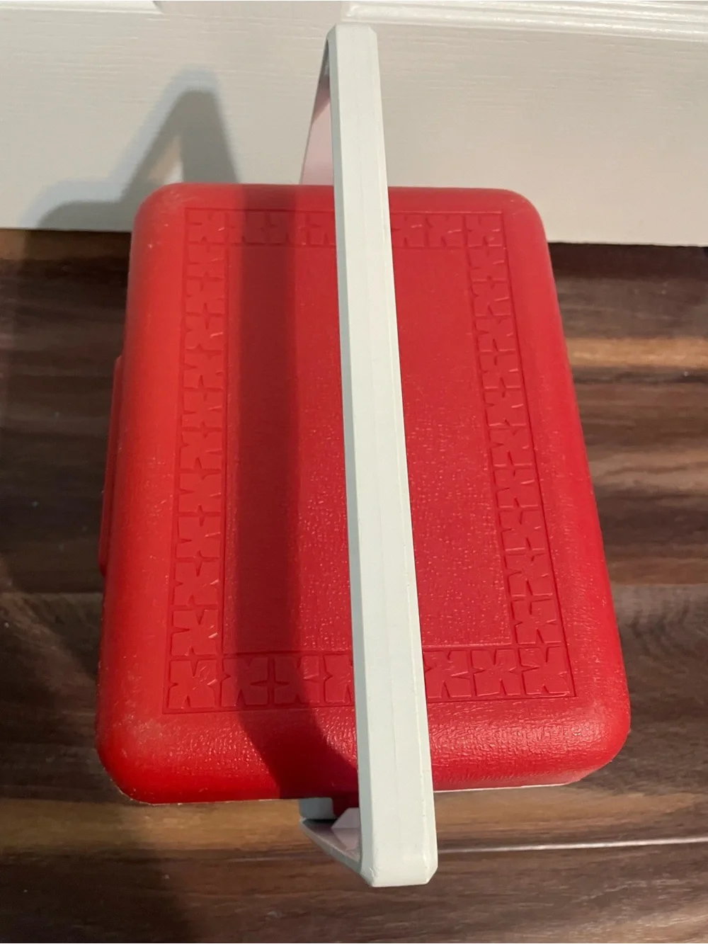 Vintage 1980’s GOTT Lunch Tote 6 Red and White Portable Cooler